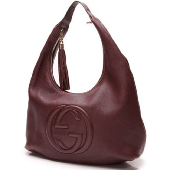 Gucci Handbags - 100% Auth Gucci Soho Hobo BagPebbled Calfskin